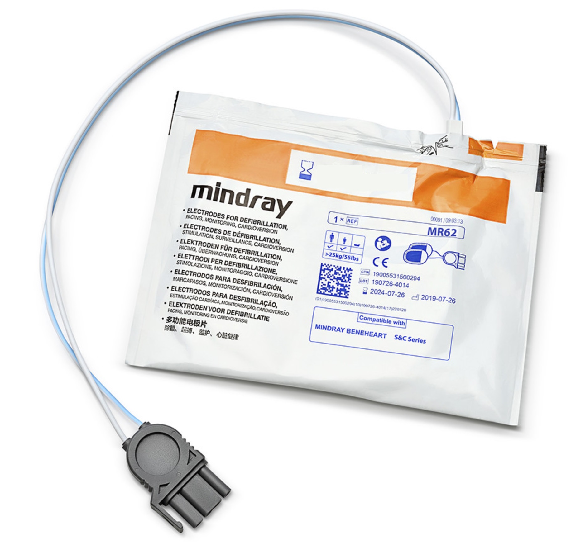 Mindray BeneHeart C1A Halbautomat 4G – Bild 5